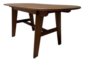 Modernist Art Deco Dining Room Table by Bas van Pelt for My Home, 1930s